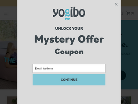 'yogibo.com' screenshot