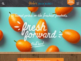 'yokesfreshmarkets.com' screenshot