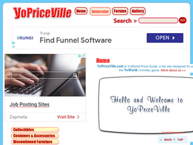 'yopriceville.com' screenshot