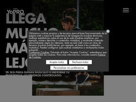 'yopro.com.es' screenshot