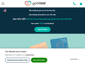 'yorktest.com' screenshot