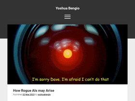 'yoshuabengio.org' screenshot