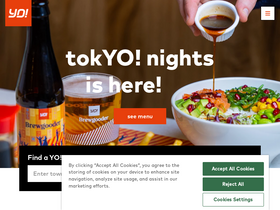 'yosushi.com' screenshot