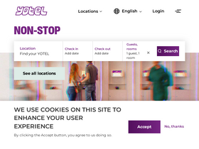 'yotel.com' screenshot