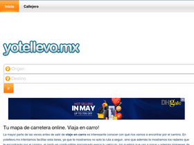 'yotellevo.mx' screenshot