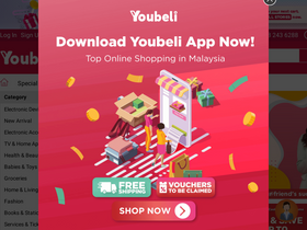 'youbeli.com' screenshot