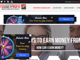 'yougetprofit.com' screenshot