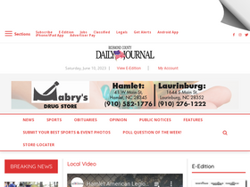 'yourdailyjournal.com' screenshot