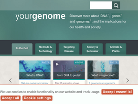 'yourgenome.org' screenshot