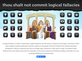 'yourlogicalfallacyis.com' screenshot