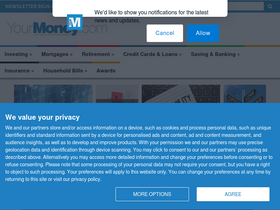 'yourmoney.com' screenshot
