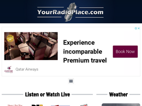 'yourradioplace.com' screenshot