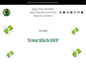 'yourrichbff.com' screenshot