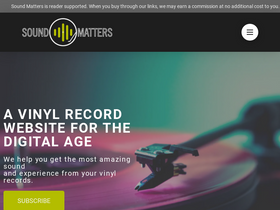 'yoursoundmatters.com' screenshot