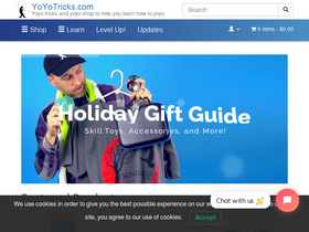 'yoyotricks.com' screenshot