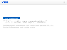 'ypf.com' screenshot