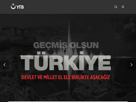 'ytb.gov.tr' screenshot