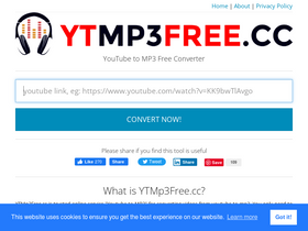 'ytmp3free.cc' screenshot