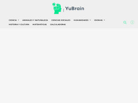 'yubrain.com' screenshot