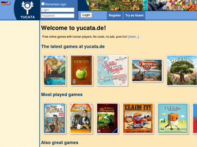 'yucata.de' screenshot