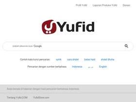 'yufid.com' screenshot