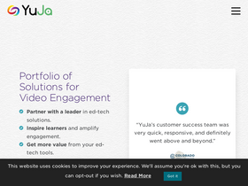 'yuja.com' screenshot