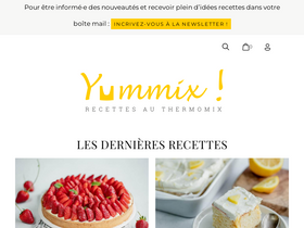 'yummix.fr' screenshot