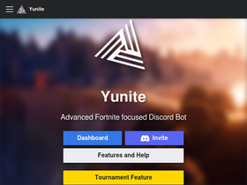 'yunite.xyz' screenshot