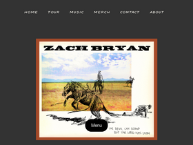 'zachbryan.com' screenshot