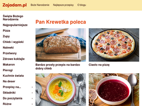 'zajadam.pl' screenshot