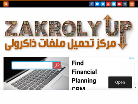 'zakrolyup.com' screenshot