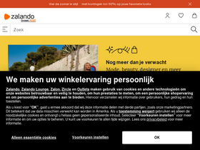 'zalando.nl' screenshot
