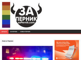 'zapernik.com' screenshot