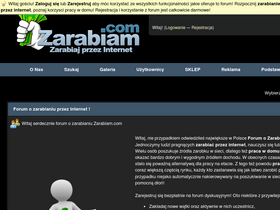 'zarabiam.com' screenshot