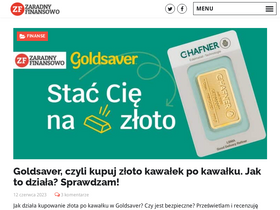 'zaradnyfinansowo.pl' screenshot