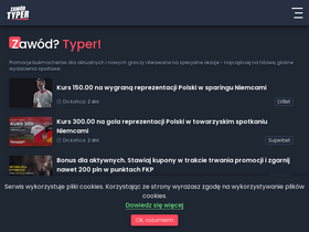 'zawodtyper.pl' screenshot