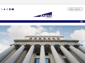 'zawya.com' screenshot