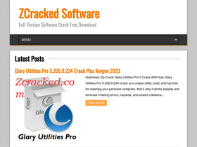 'zcracked.com' screenshot