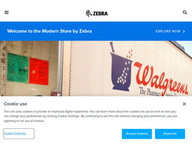 'zebra.com' screenshot