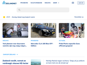 'zeelandnet.nl' screenshot
