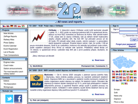 'zelpage.cz' screenshot
