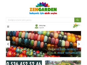 'zengardentr.com' screenshot