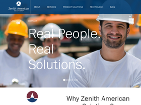 'zenith-american.com' screenshot