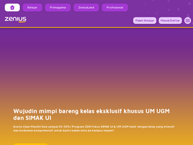 'zenius.net' screenshot