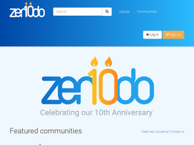 'zenodo.org' screenshot