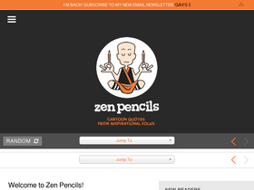 'zenpencils.com' screenshot