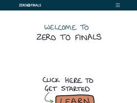 'zerotofinals.com' screenshot