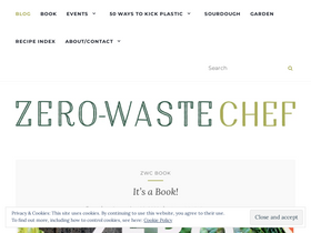 'zerowastechef.com' screenshot