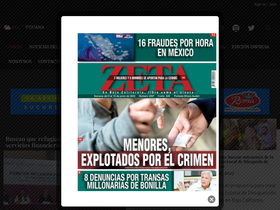 'zetatijuana.com' screenshot