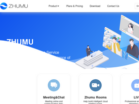 'zhumu.com' screenshot